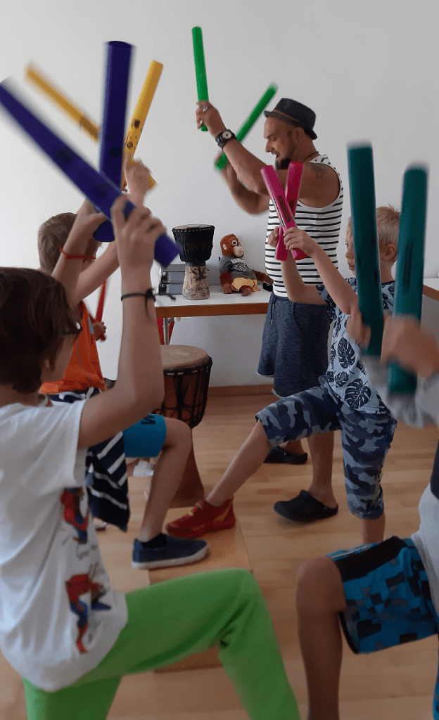 Rhythmus und Trommelworkshops  für Kinder
